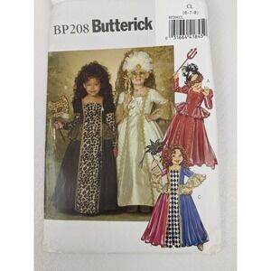 Butterick Pattern BP208 Girls Costume 4887